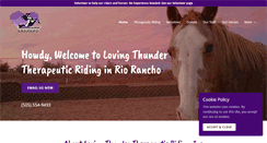 Desktop Screenshot of lovingthunder.com